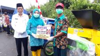20200715_131802 TP PKK Serahkan Mesin Perontok Jagung kepada Kelompok Tani