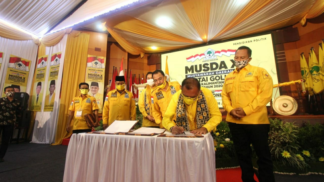 Golkar Kalsel Ditarget Menang Pilkada 100%