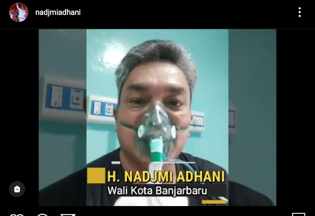 Walikota Banjarbaru dan Isteri Positif Covid-19