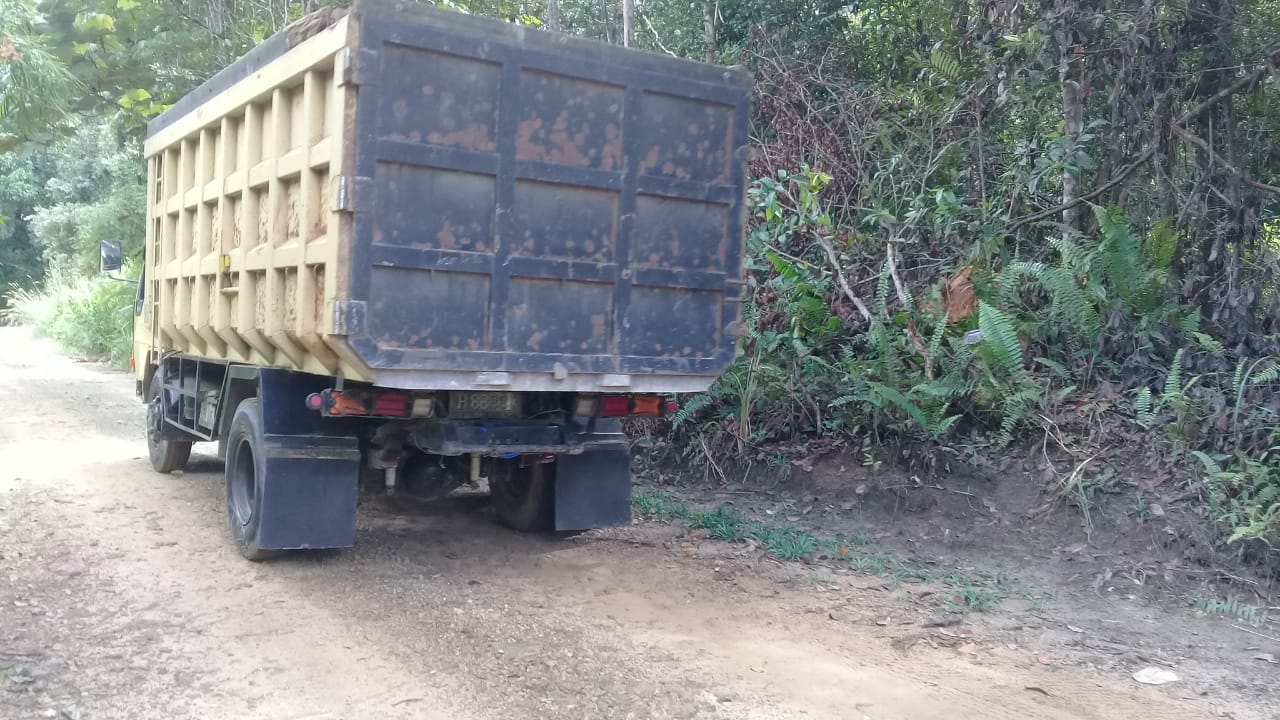 Warga Desa Dorong Kalimantan Tengah Resah Ada Aktivitas Pengerukan Tanah
