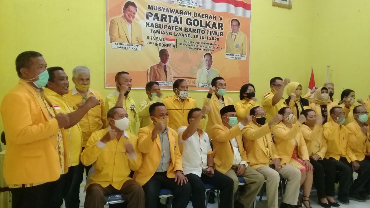 H Supriatna Tetap Pimpin Golkar Bartim   