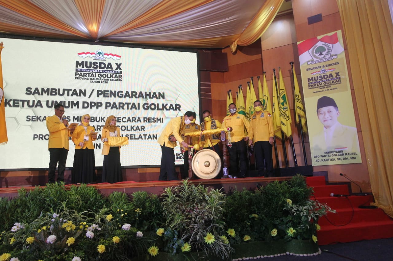 H Sahbirin Noor Lanjut Pimpin Golkar Kalsel