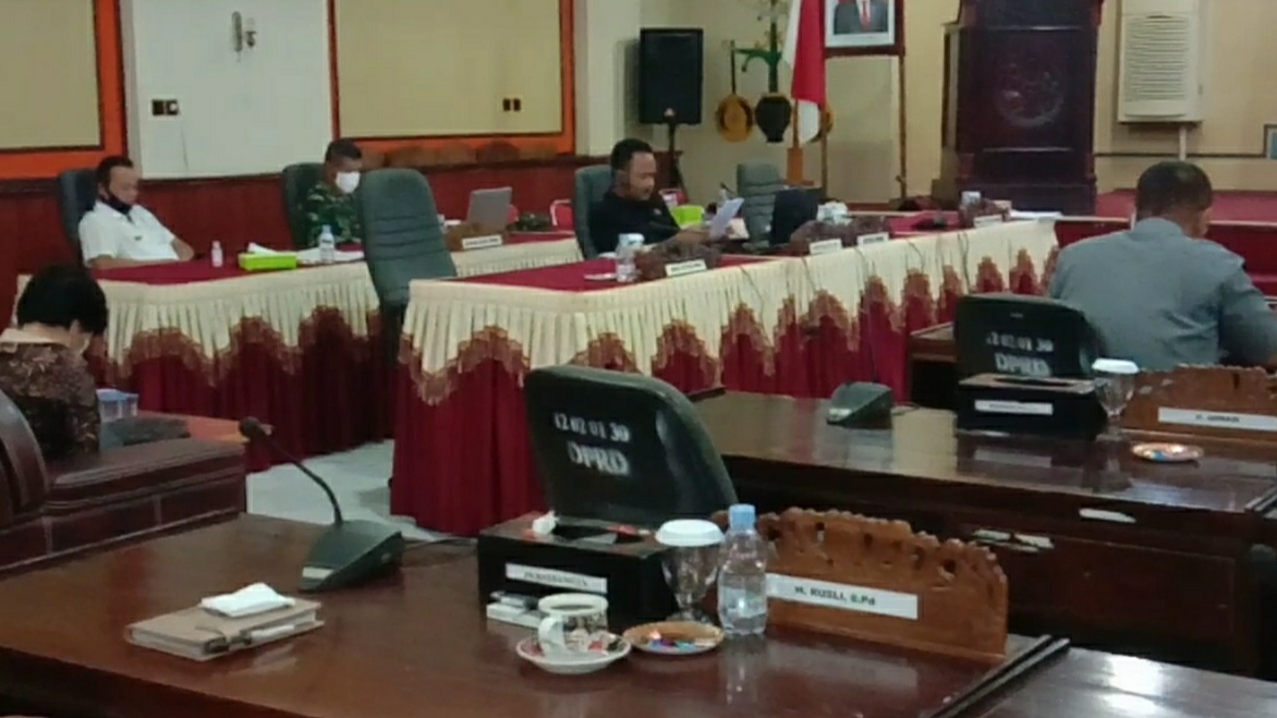 Rapat Paripurna DPRD Bartim Digelar secara Virtual
