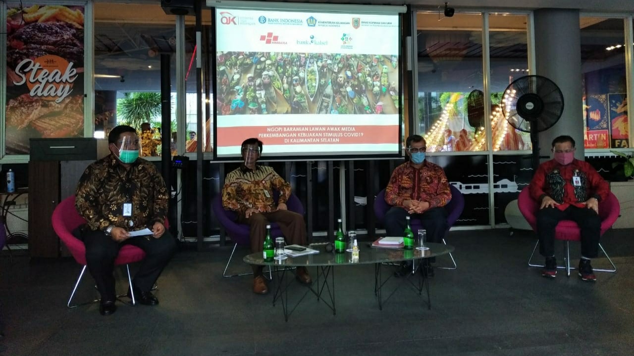 OJK Regional IX Terus Mendorong Pertumbuhan Sektor Riil di Kalsel