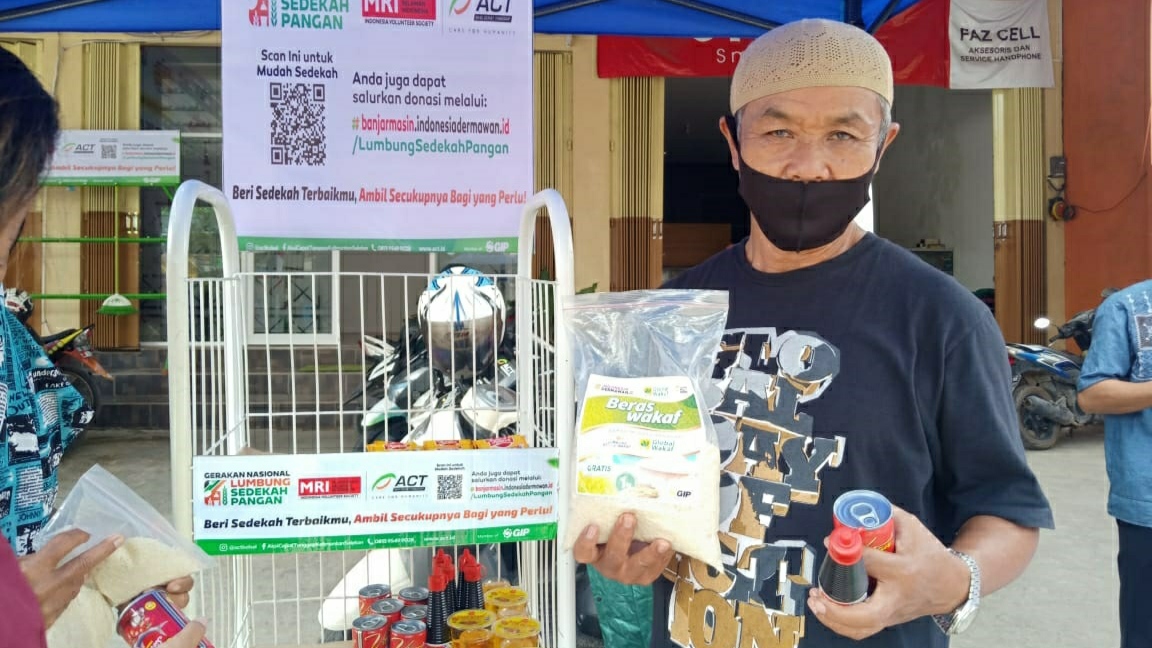 ACT Kalsel Inisiasi Lumbung Sedekah Pangan di Sejumlah Lokasi