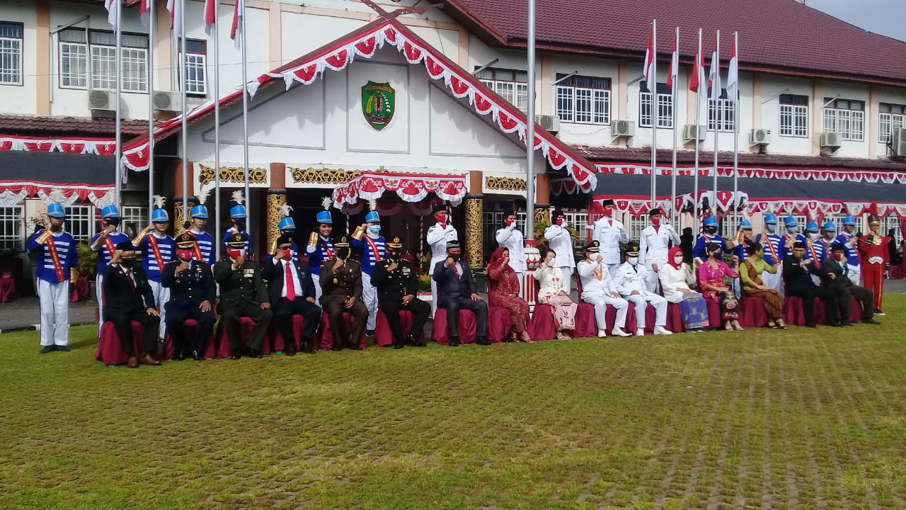 Ikuti Protokol Kesehatan, Peringatan Proklamasi di Bartim Berlangsung Khidmat