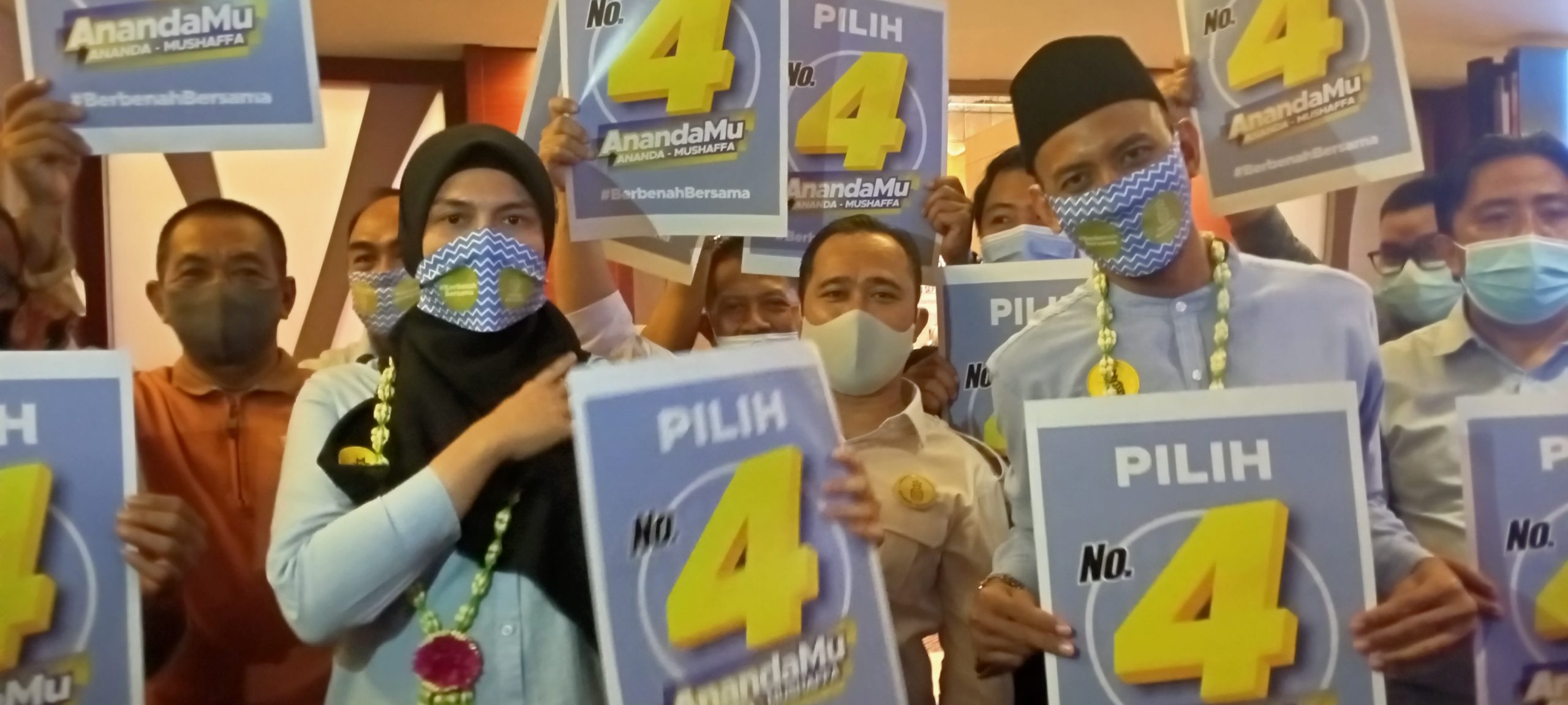 Nomor Urut 4 Iringi Langkah AnandaMu