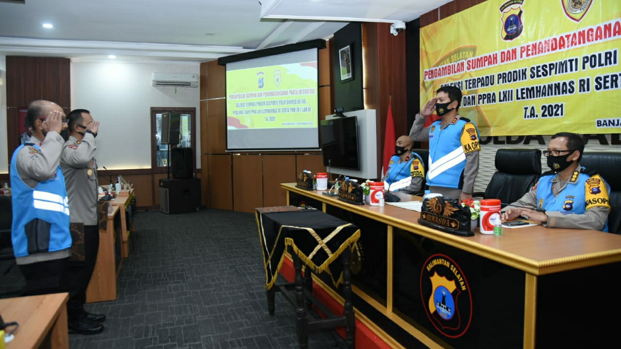 IMG_20200908_204518 Peserta Dikreg Polda Kalsel Tandatangani Fakta Integritas