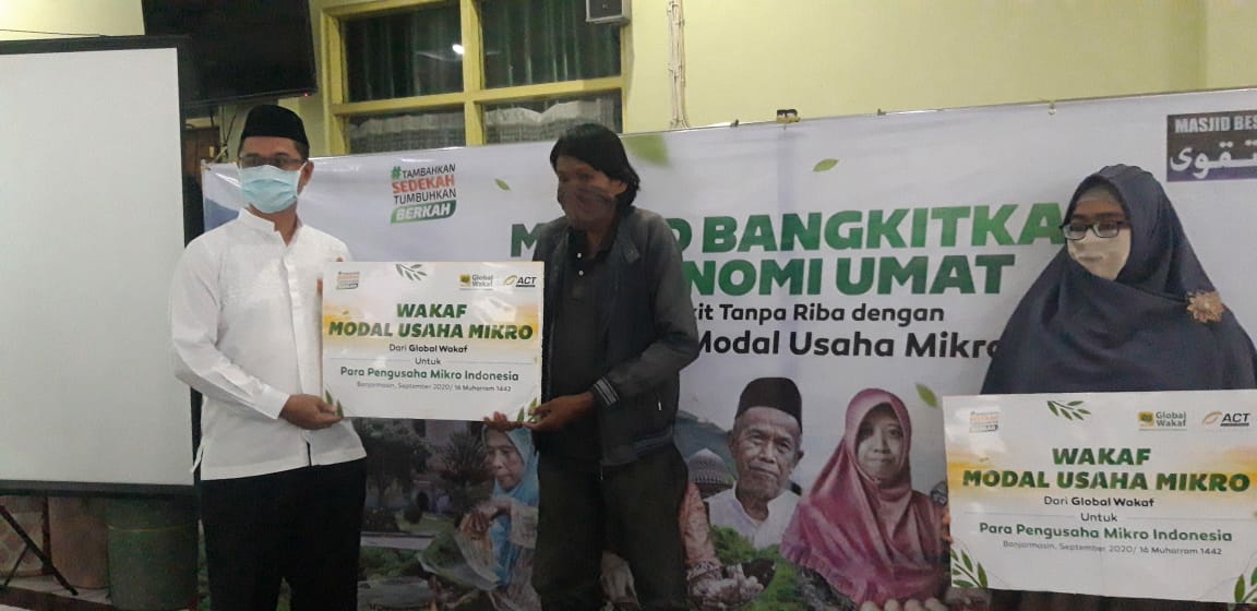 SAVE_20200904_190319 ACT Kalsel Luncuran Program Wakaf Modal Usaha Mikro