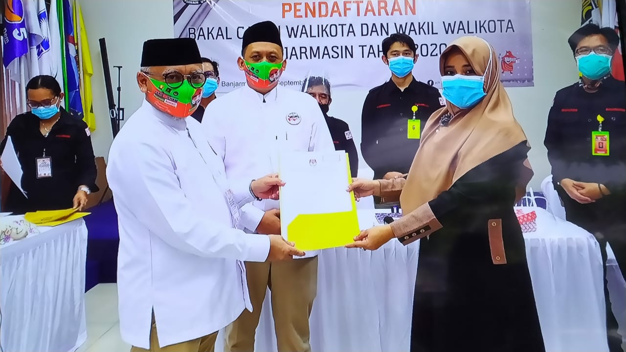 Pendaftaran Haris Makkie - Ilham Noor Diiringi Hujan