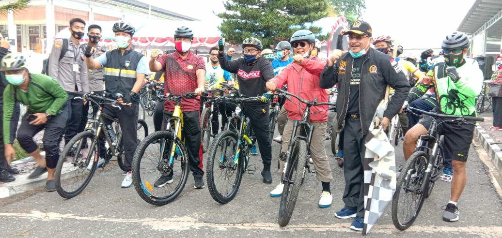 Haornas 2020 Kalsel Dirayakan dengan Gowes