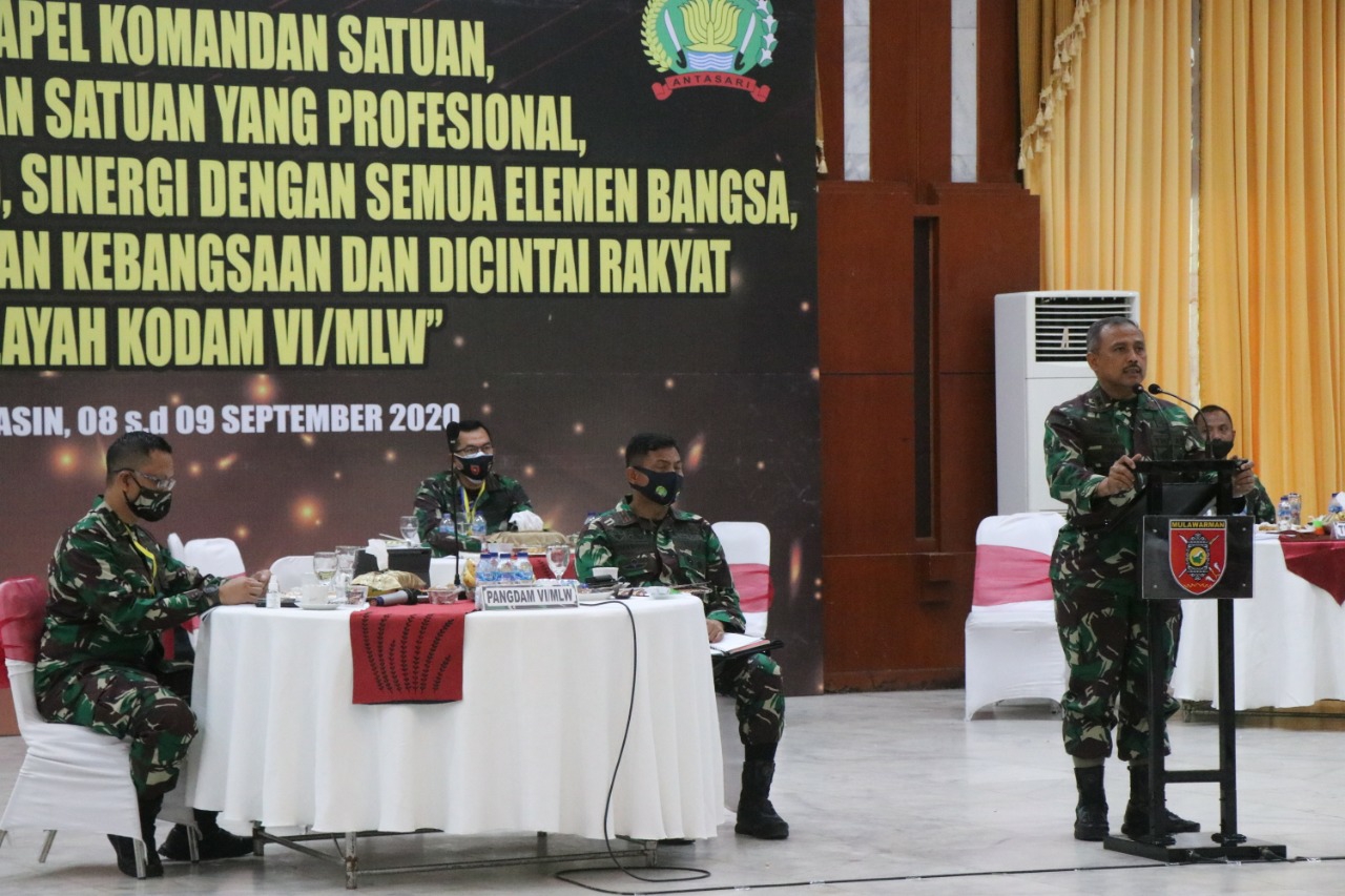 Pangdam VI/Mulawarman: Berbuatlah yang Terbaik dan Ikhlas 