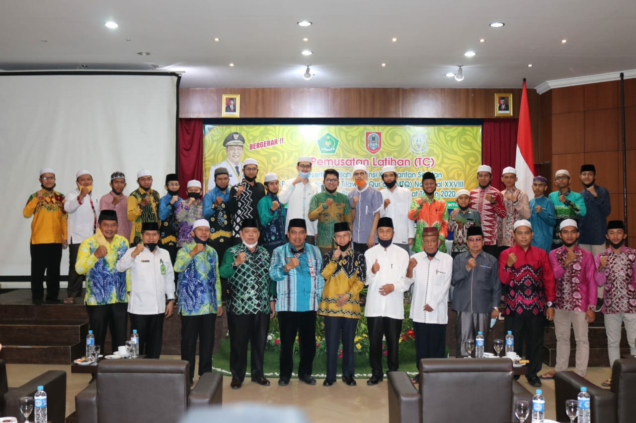 Peserta MTQ Nasional Perwakilan Kalsel Terus Dilatih Maksimal