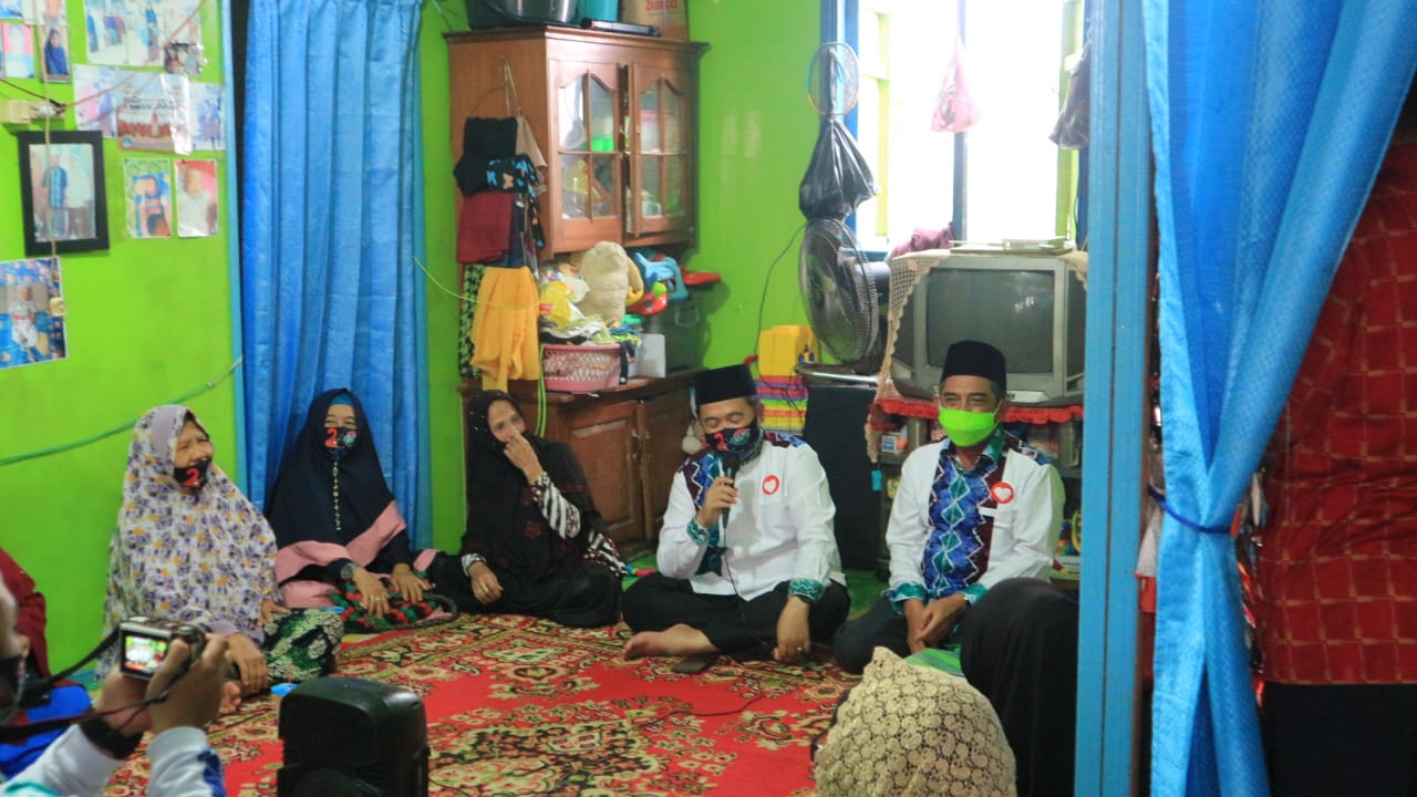 Kunjungi Warga Jl Veteran Gang 7, Ibnu Sina Mengimbau Mempertahankan Zona Hijau