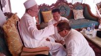 IMG-20201013-WA0005 Pasangan ANIS Minta Petuah Ulama KH Asmuni Atau Guru Danau