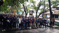 Aksi Susulan, Mahasiswa Kalsel Minta Temui Presiden