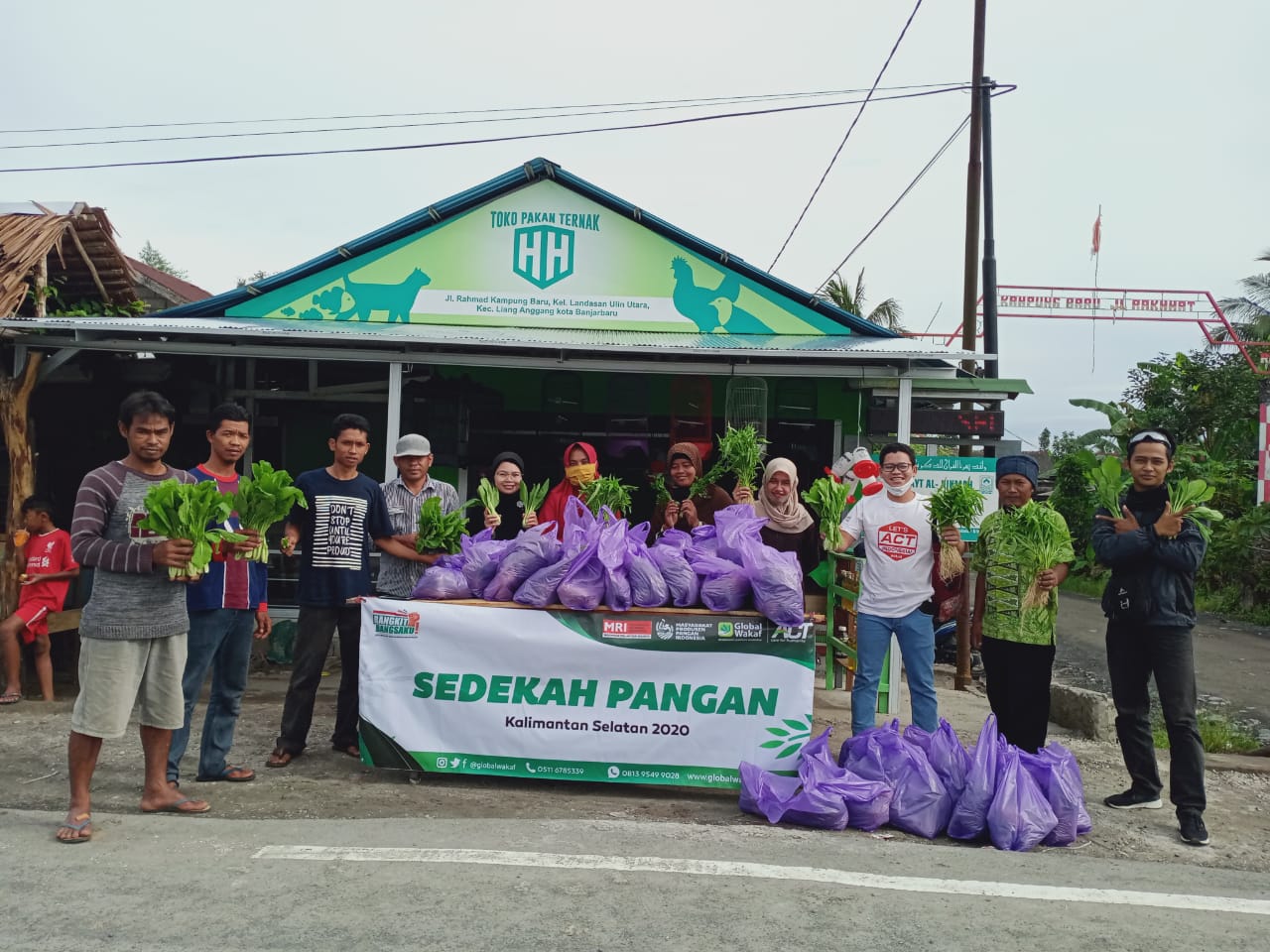 ACT Kalsel dan MPPI: Sedekah Pangan Jaga Masyarakat Tetap Sehat