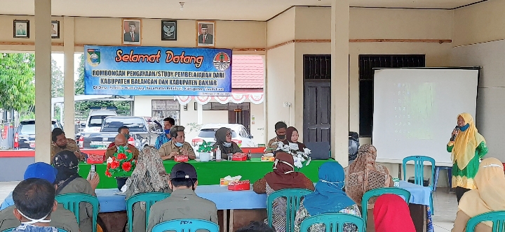 Desa Sungai Batung Balangan Belajar ke Tala