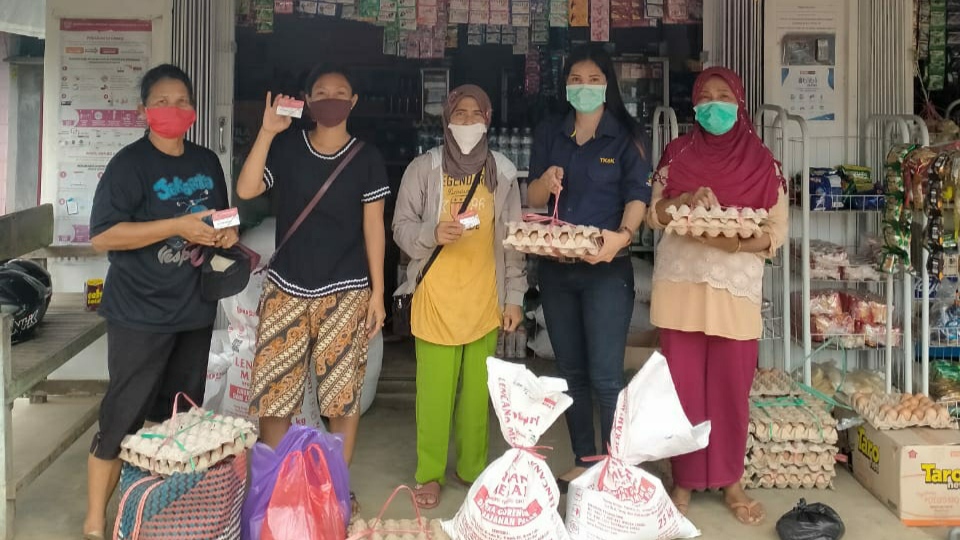 Dinsos Bartim Terus Menyalurkan Bansos BPNT 