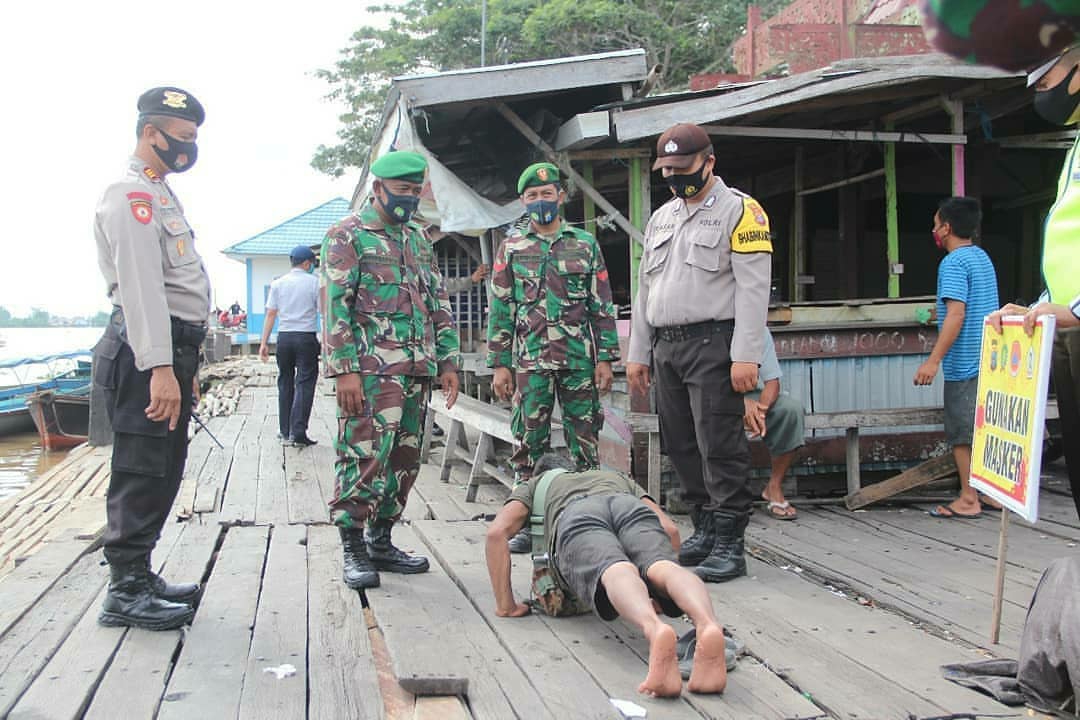 Operasi Yustisi, Pelanggar Prokes Ditindak Tegas Petugas Gabungan