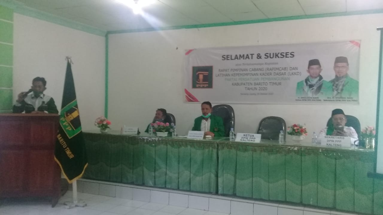 PPP Lakukan Koordinasi untuk Menangkan H Sugianto Sabran dan H Edy Pratowo