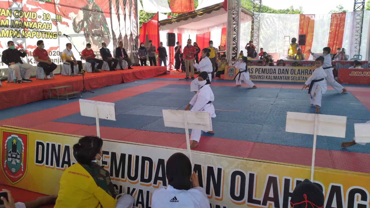 Kalsel Tuan Rumah Kejurnas Karate Lemkari