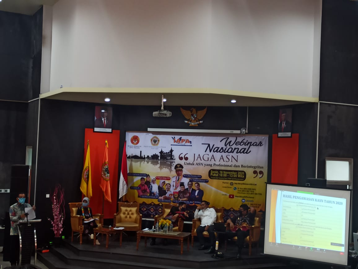 Jaga Netralitas, IAPA Kalsel Gelar Webinar Nasional