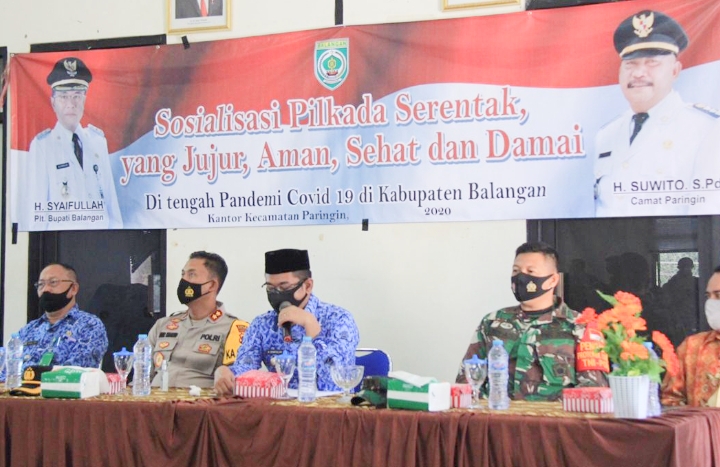 Plt Bupati Balangan  Harap Pilkada Tak Menjadi Klaster Covid-19