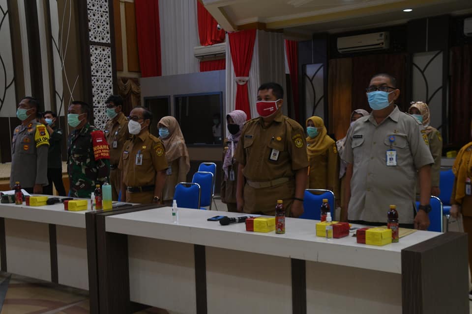 Pemkot Banjarmasin Persentasikan Langkah Strategis Satgas Covid-19