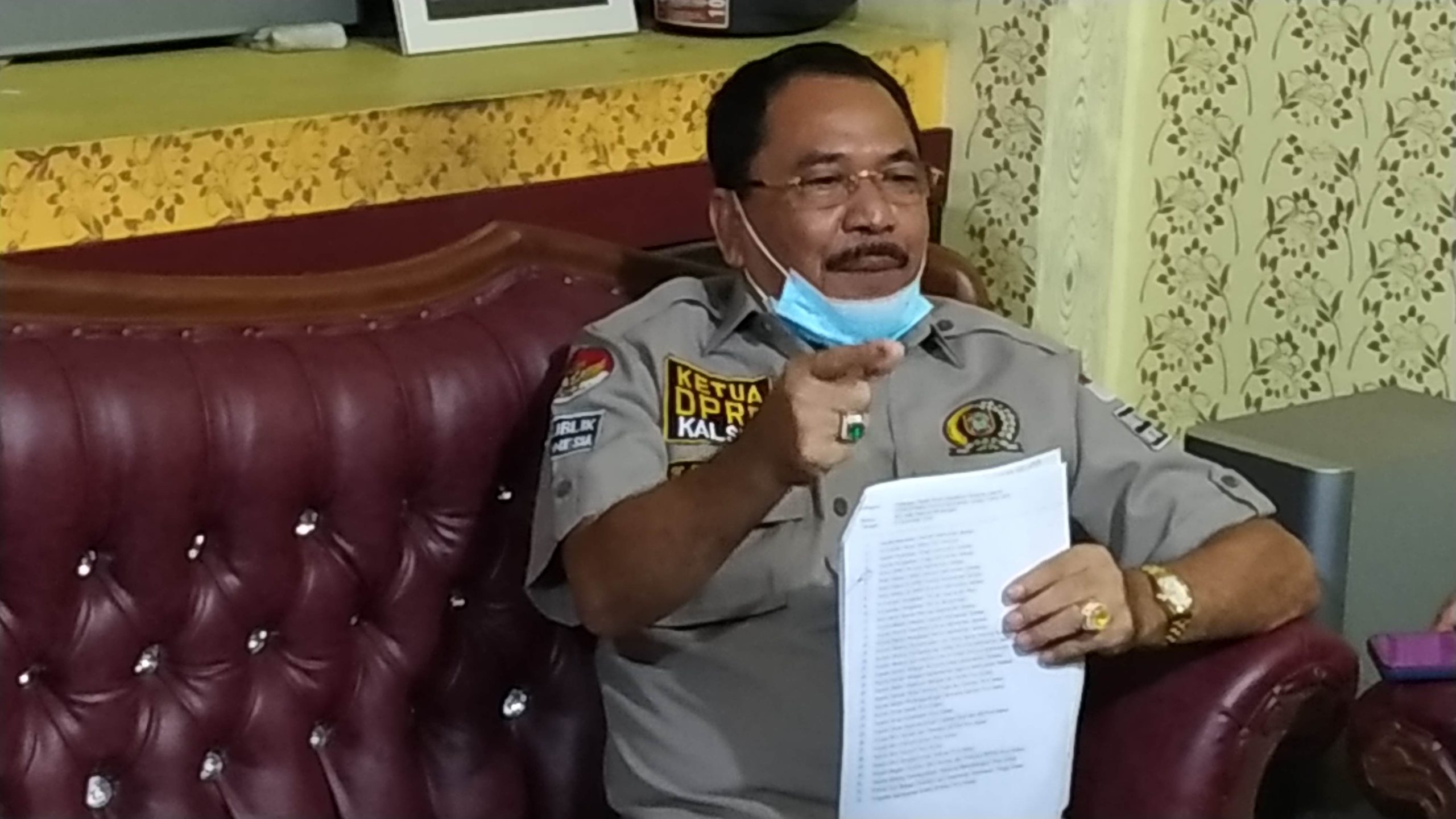 H Supian HK Sesalkan Surat SKPD