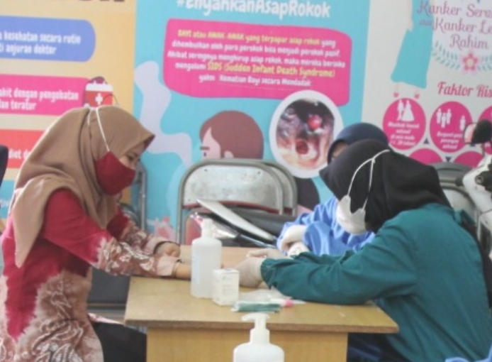 Peringati Hari Ibu Ke-92, TP-PKK Balangan Gelar Rapid Test Gratis