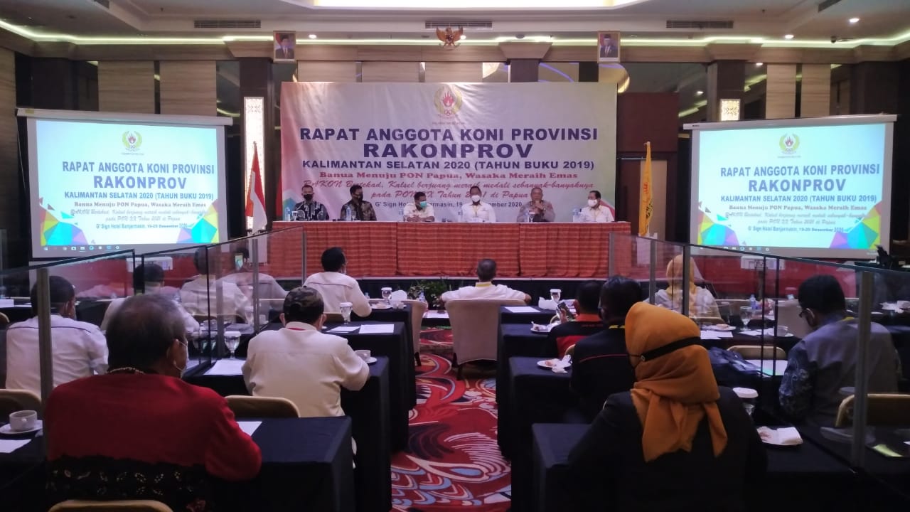 Rakon KONI Kalsel Bahas Anggaran dan Penambahan Cabor Baru