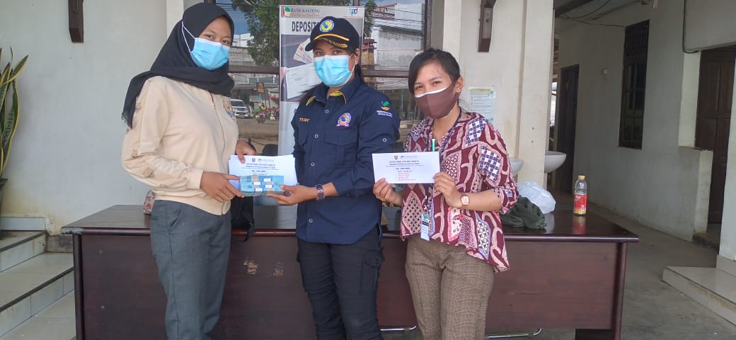 TKSK Dusun Tengah Dampingi Penyaluran BST Provinsi