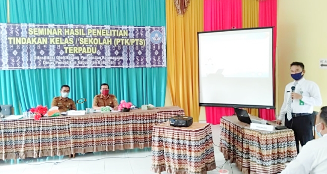 Tingkatkan Kompetensi Guru, Disdik Balangan Gelar Seminar