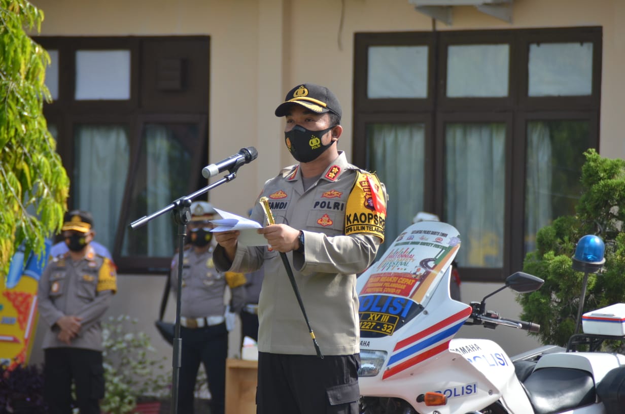 Polres Bartim Gelar Pasukan Oprasi Lilin Ciptakan Pelayanan Aman dan Nyaman