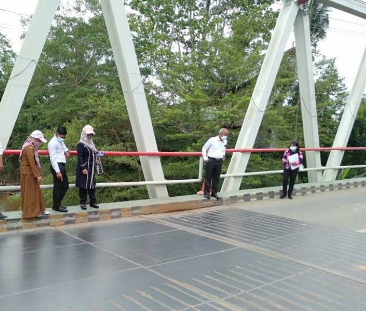 DPRD Minta Retakan Lantai Jembatan Paringin Segera Diperbaiki