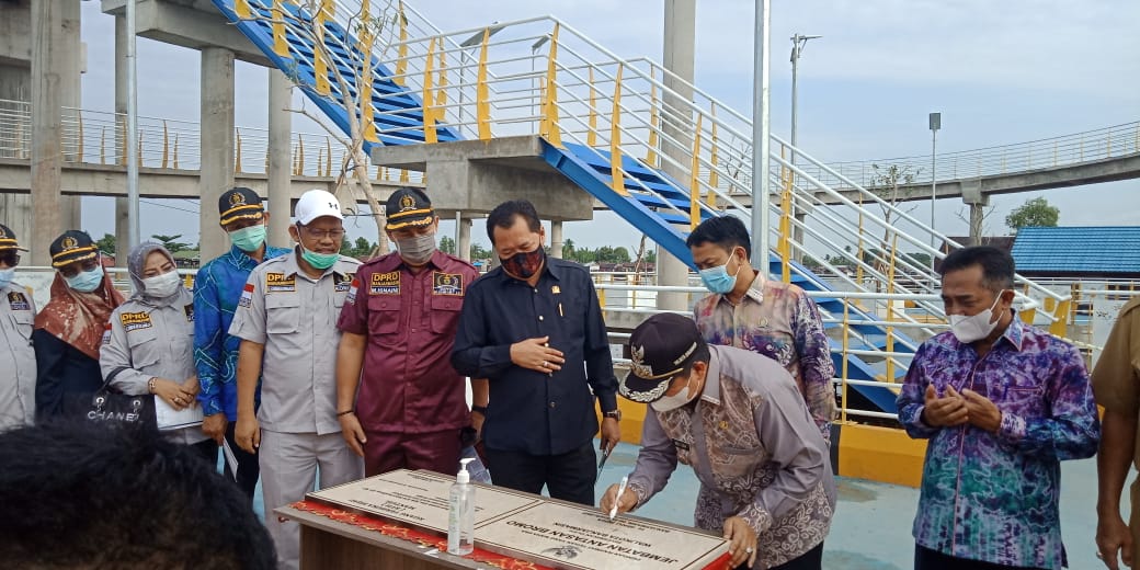 Jembatan Antasan Bromo Akhirnya Diresmikan