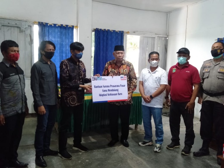 WhatsApp Image 2021-01-15 at 19.46.07 Dukung Pencegahan Covid-19, BRI Cabang Batulicin Bantu Sarananya