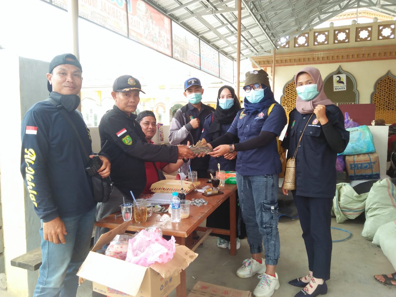 Karang Taruna Dusun Tengah Galang Dana Peduli Korban Banjir