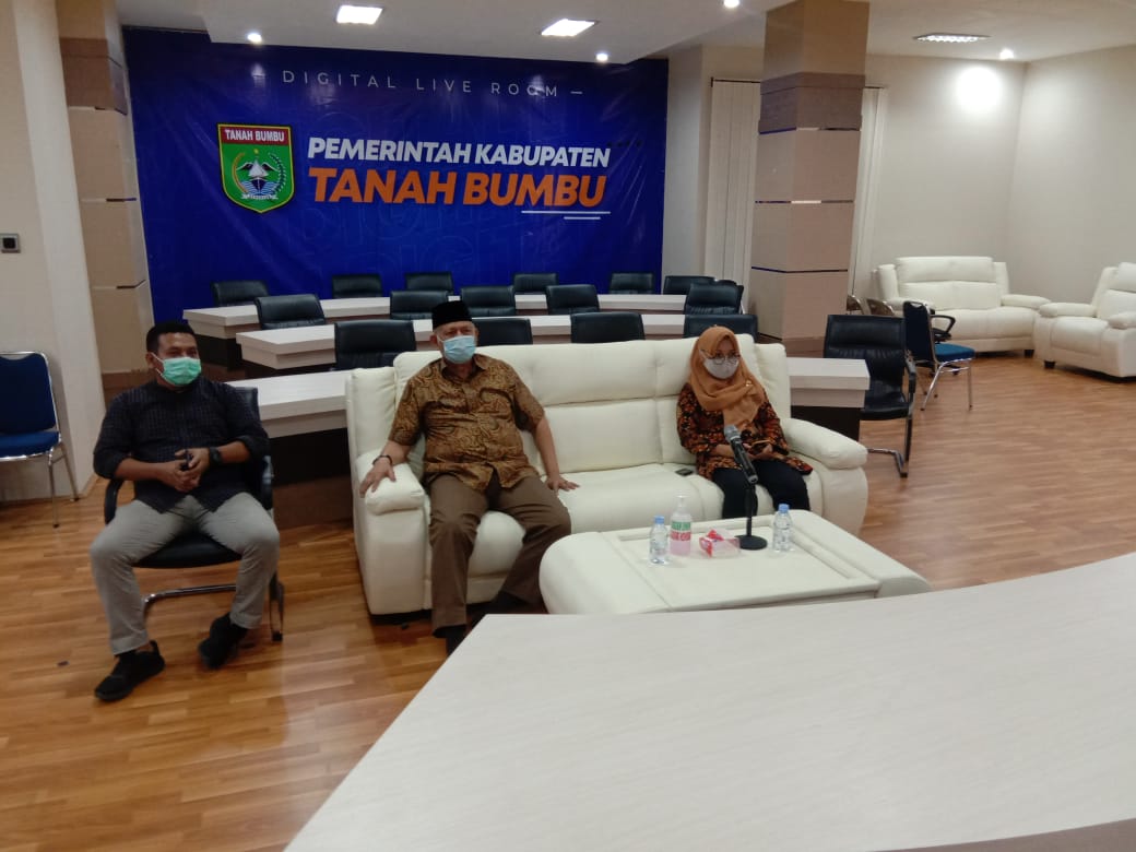 Wabup Tanbu Ikut Rakor Penanganan Penyaluran Bantuan Bencana Banjir