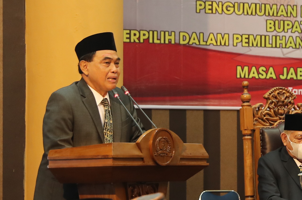 HM Zairullah dan HM Rusli Ditetapkan sebagai Bupati dan Wakil Bupati Tanbu