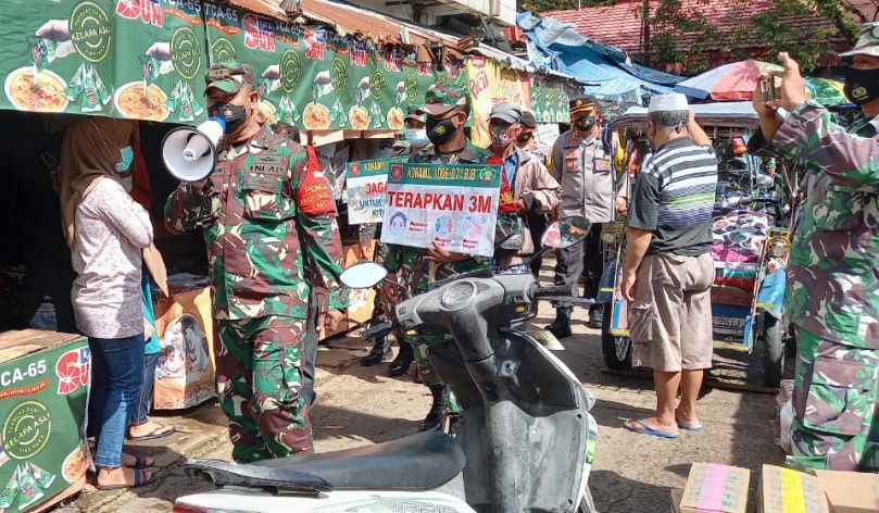 Dandim 1006/Mtp Ajak Forkopimda Terapkan PPKM