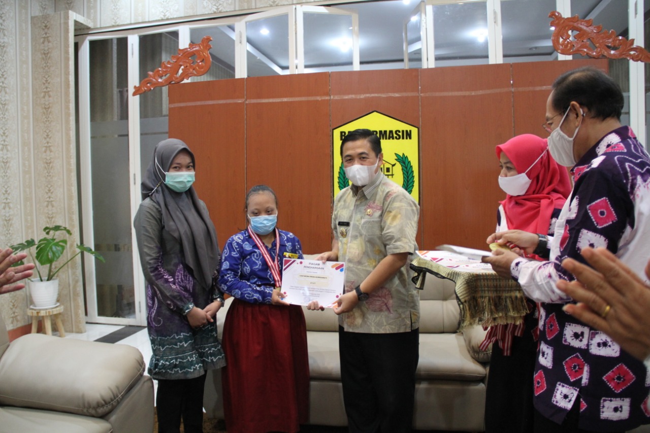 Walikota Apresiasi 7 Atlet SOIna Berprestasi