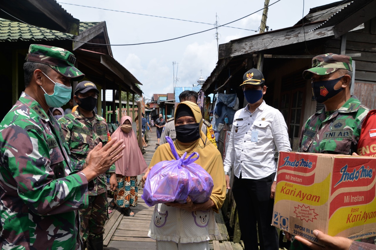 Korem 101/Ant Kembali Sisir Warga Terdampak Banjir di Pelambuan