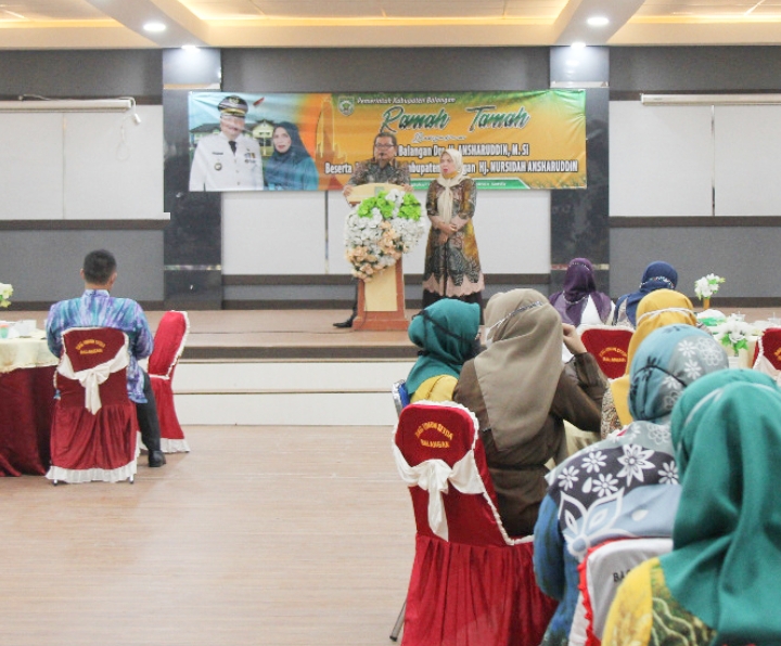 Pemkab Balangan Gelar Ramah Tamah Bersama Bupati dan Ketua TP-PKK