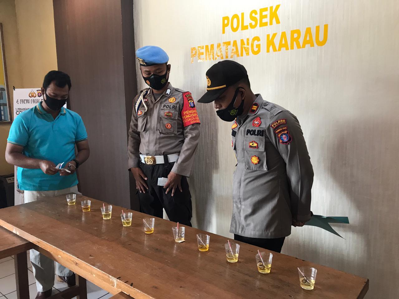Seluruh Anggota Polres Bartim Di-Tes Urine