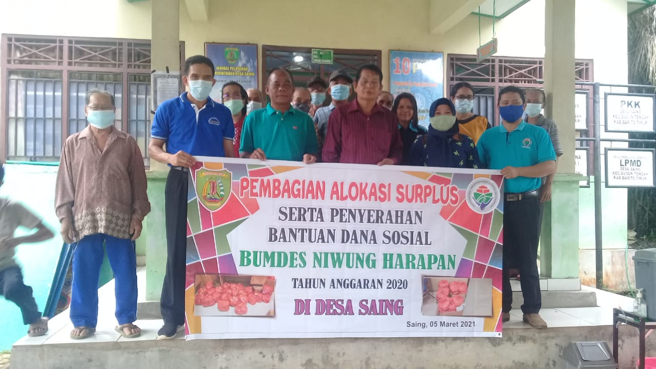 Desa Saing Jadi Contoh Keberhasilan Pengelolaan Bumdes