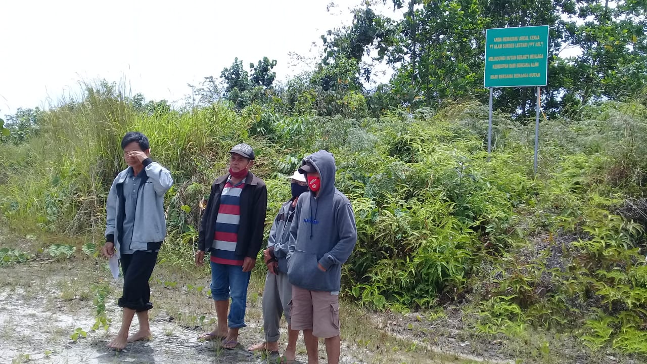 WhatsApp Image 2021-03-31 at 19.23.47 PT ASL Tanami Tanah Warga dengan Sejumlah Pohon tanpa Pemberitahuan