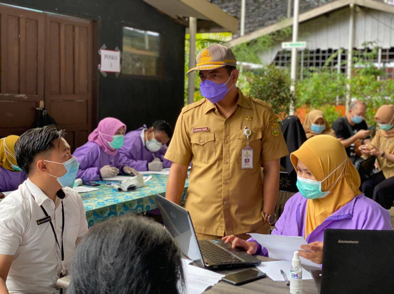 1618202798508 Pedagang Pasar Lama dan Pasar Baru Permai Divaksinasi