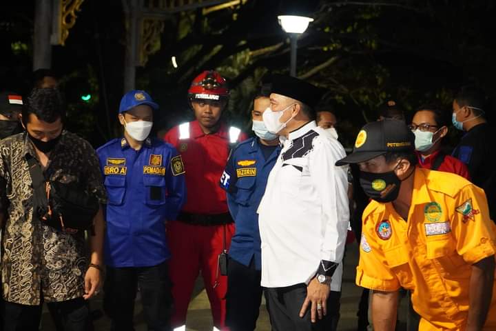Pj Sekda Ikut Sisir Lokasi Tenggelamnya Bripka Mashudin